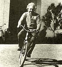 bicycling Einstein
